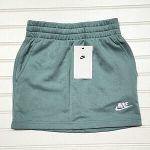 NWT Nike Sportswear Club Girls French Terry Skirt Size S Cannon